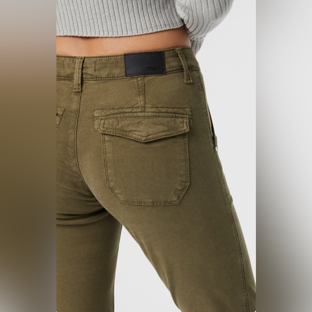 Mavi Ivy Slim Cargo Pants Mid Rise size 27 - Picture 16 of 16